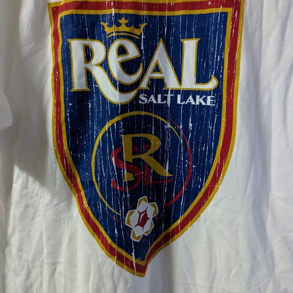 MLS Authentic Mitchell & Ness Real Salt Lake Soccer Shirt New With Tag NWT Small - Picture 2 of 7